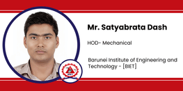 Interview Mr Satyabrata Dash HOD Mechanical at Barunei Institute of Engineering and Technology